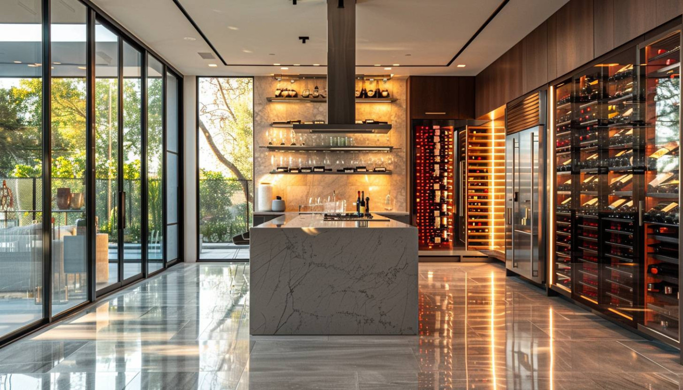 Comment intégrer une cave à vin climatisée dans votre cuisine