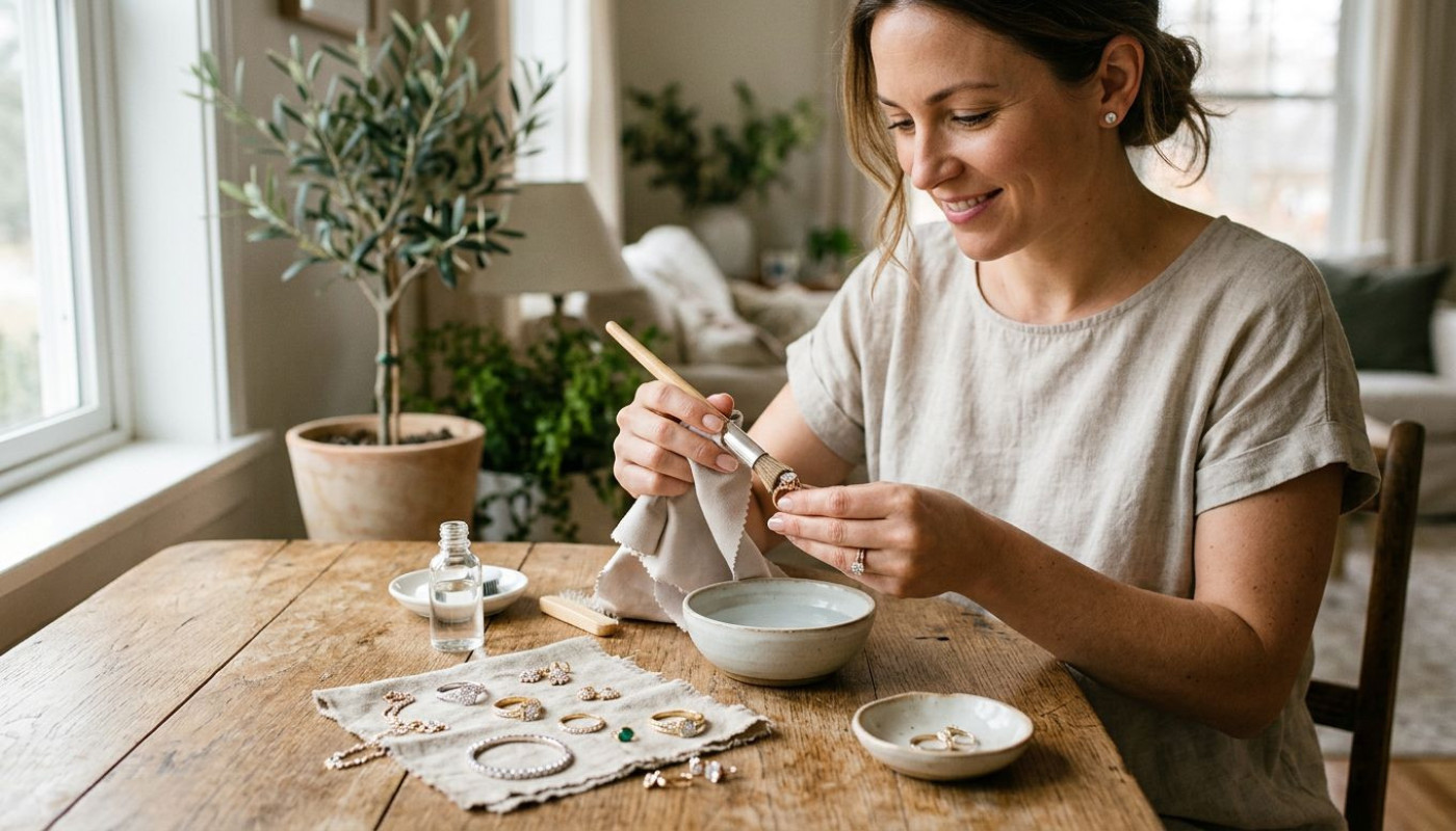 Guide d'entretien pour vos bijoux brillants et durables